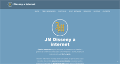 Desktop Screenshot of jmdisseny.com